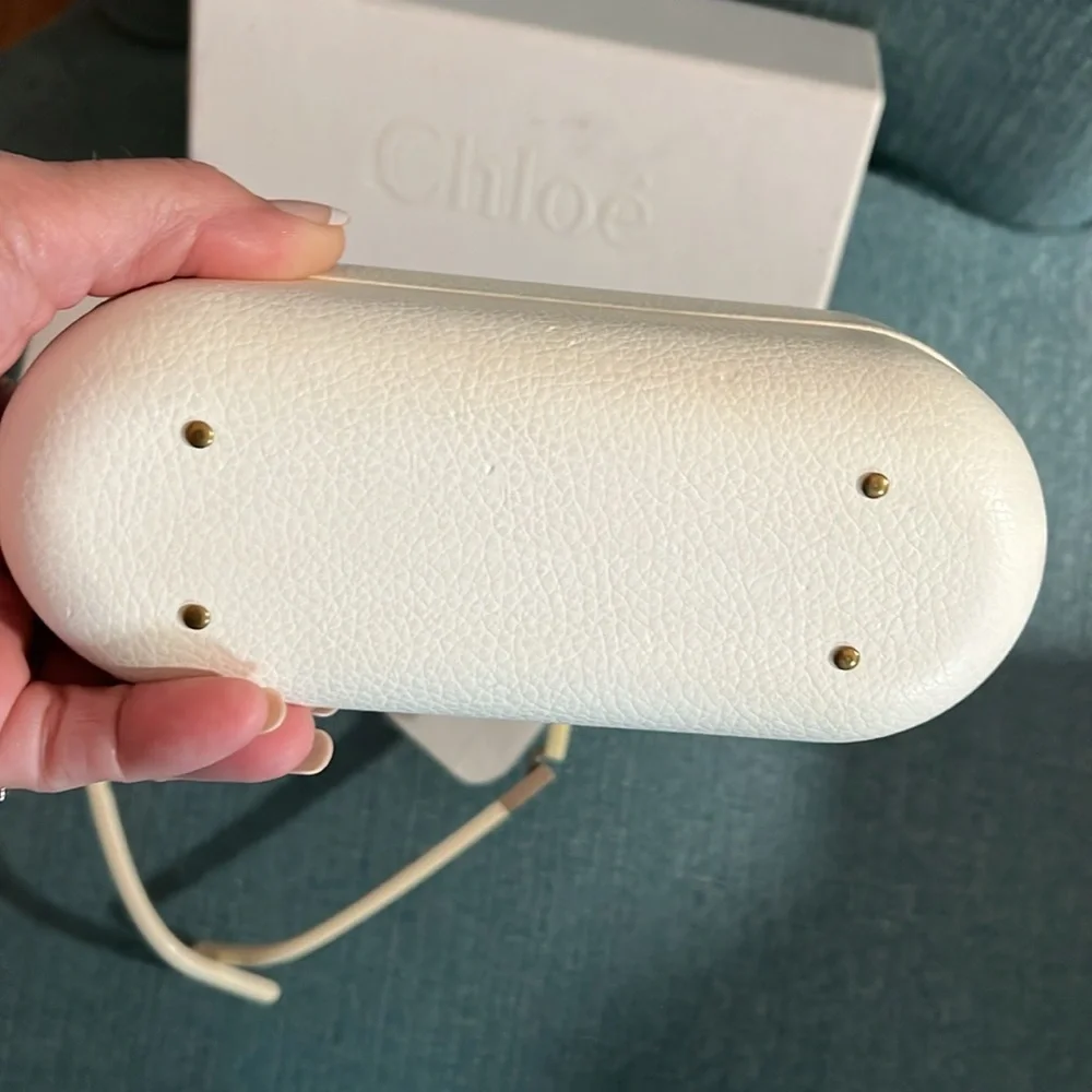 Chloe Cream Sunglasses Full Inclusion NWT - Picture 10 of 11